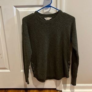 Olive green sweater